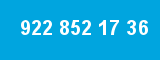 922 852 17 36